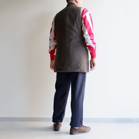 SUNNY SIDE UP(サニーサイドアップ)/Re reversible tailored vest-5