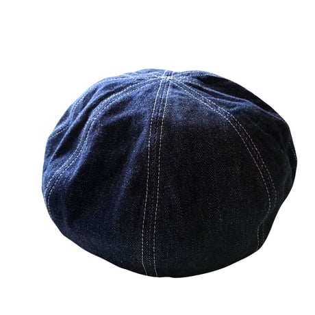 HIGHER(ハイヤー）/SELVEDGE DENIM WIDE BERET /ONE WASH