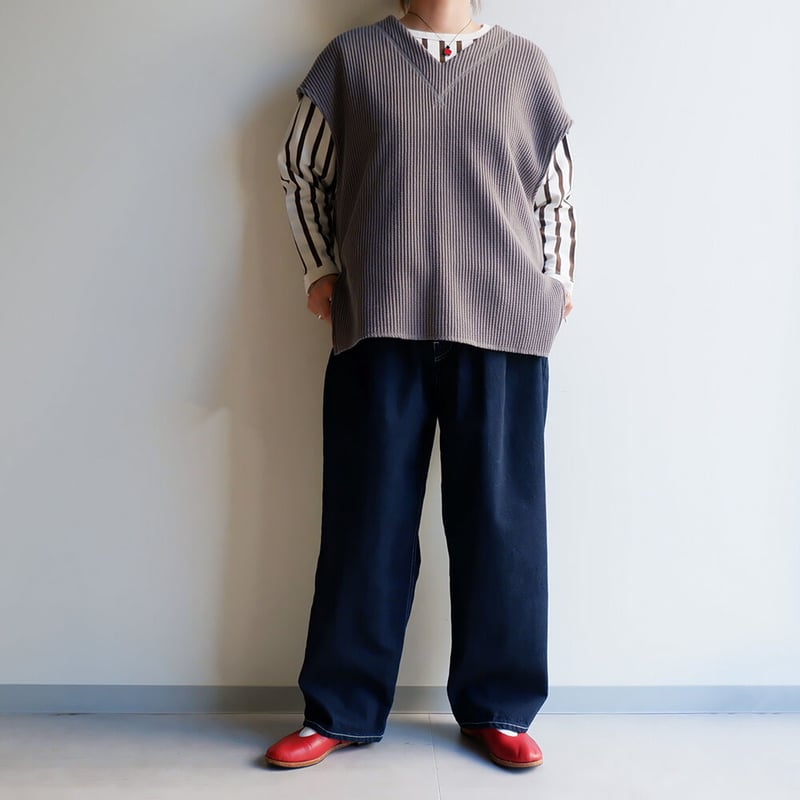 Arte Povera(アルテポーヴェラ)/12ozデニム2タックパンツ/濃色 | TORTOISE Arte Povera(アルテポーヴェラ)/12ozデニム2タックパンツ/濃色 | TORTOISE