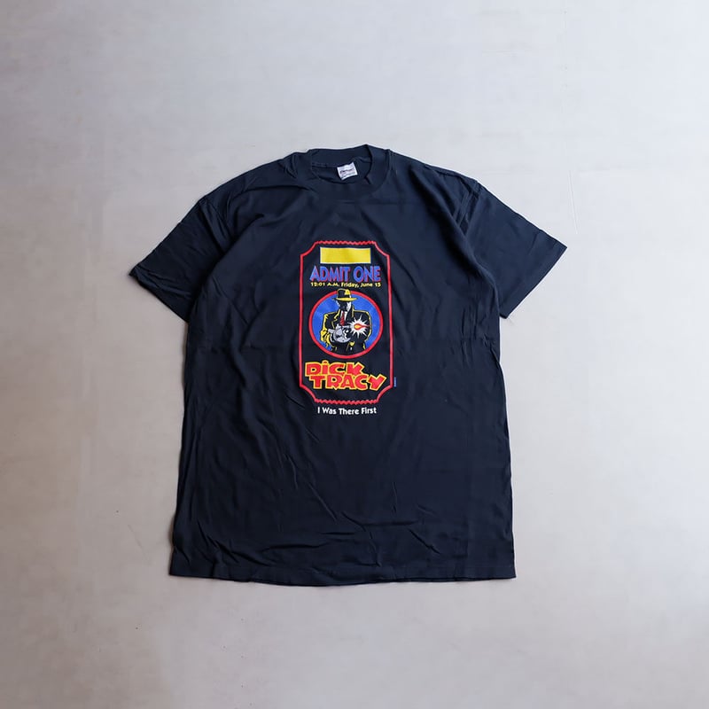 From USA】Dick Tracy(ディックトレイシー)/movie Tee/dead