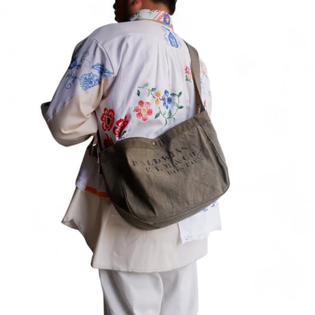 ARTE POVERA( アルテポーヴェラ)/チェコ軍ダッフル Re-ニュースペーパーBAG/2