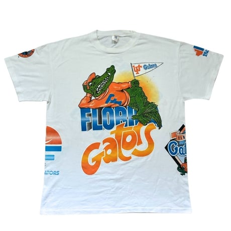 【From USA】90s old/vintage  「Florida Gators」Print Tee /used / 古着