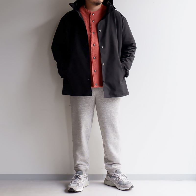 ジャックマンJackman / OX HOODY COAT　JM8370 Jackman(ジャックマン）/OX Hoody Coat/Black | TORTOISE