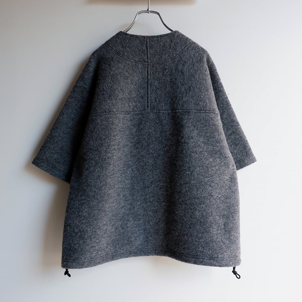 Jackman(ジャックマン)/Wool Watch Shirt/Heather Gray | Jackman(ジャックマン)/Wool Watch Shirt/Heather Gray |