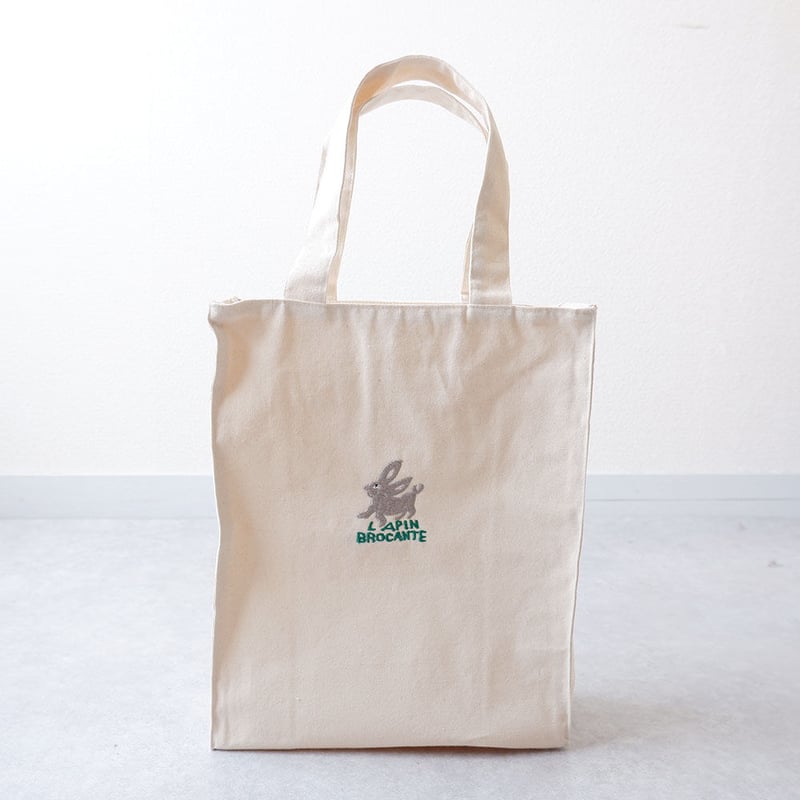 TIGRE BROCANTE(ティグルブロカンテ) /Lapin刺繍 tote bag | T