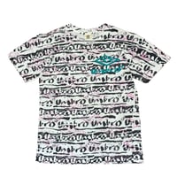 【From USA】old/vintage 「90s UMBRO 」 総柄 Print Tee / used / 古着