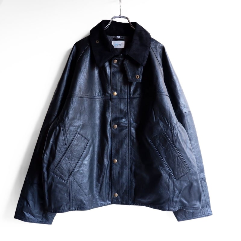 yoused yoused レザーフィッシングジャケット SPEY ユーズド YOUSED
