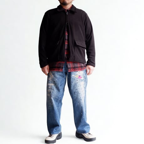MADE IN STANDARD / ACTIVE ZIP-UP SHORT JACKET / ブラック