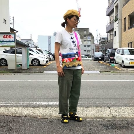 mastrkey(マスターキー)×tortoise 別注/ ボディバッグ　Vintage Satin Pajama (1)