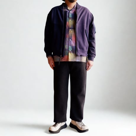MADE by sunny side up(サニーサイドアップ)/SWEAT MA-1 / Navy / size:3