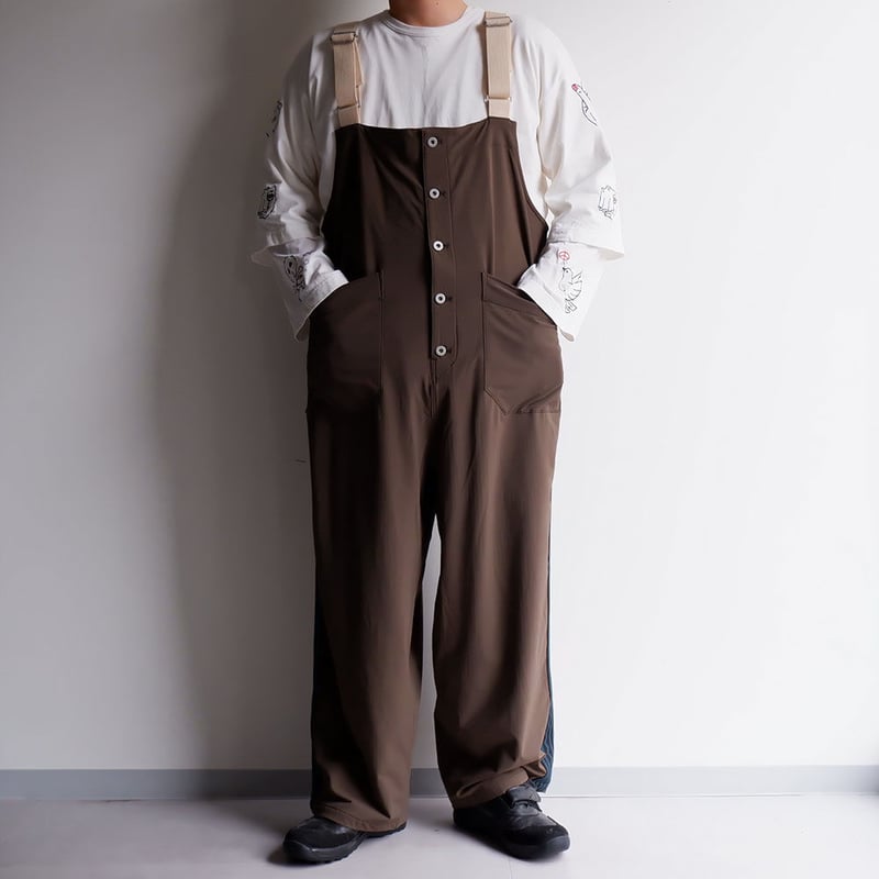 masterkey マスターキー　ヒッコリーカバーオール　ベトジャン 専用】masterkey ベトジャン風刺繍 ヒッコリーカバーオール