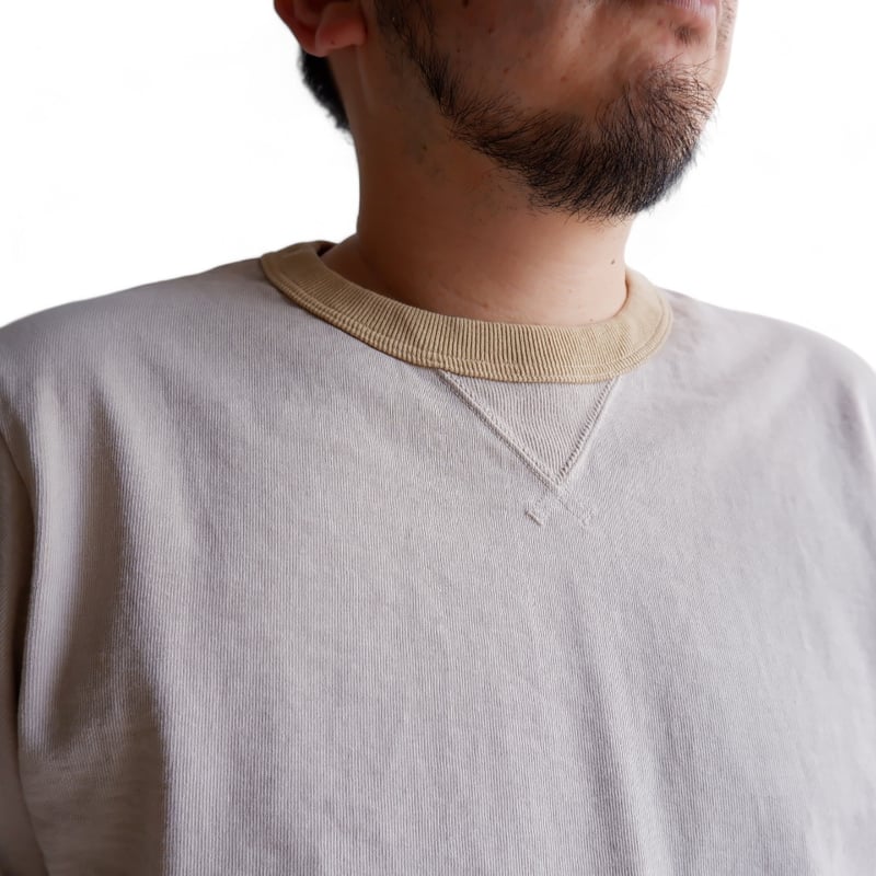 静物画(果物）デープ ジャックマン Jackman(ジャックマン）/Dotsume Rib T-Shirt/ 348: Shell