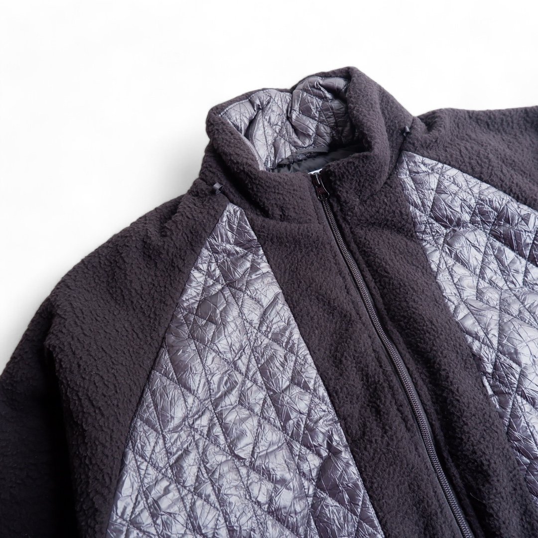 BRU NA BOINNE (ブルーナボイン)/ビズキルトジャンパー/Black | TORT