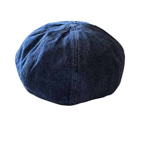 HIGHER(ハイヤー）/SELVEDGE DENIM WIDE BERET/USED