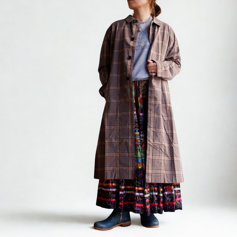 UNIVERSAL TISSU （ユニバーサルティシュ）/ グレンチェック ステン