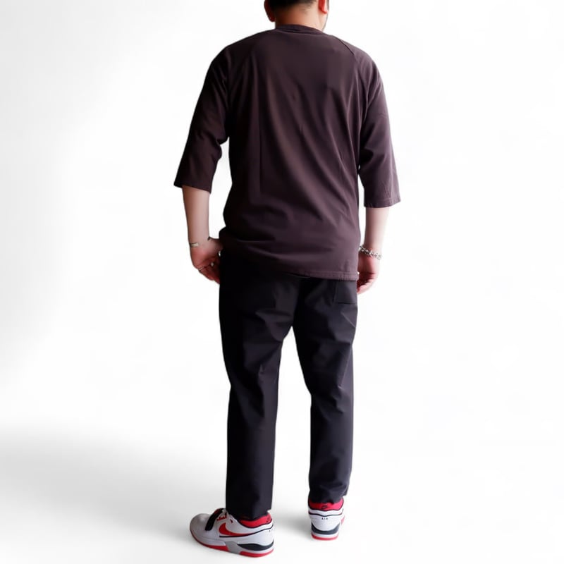 Jackman(ジャックマン）/HIMO HS T-shirt/177:Ink Black |