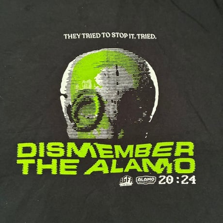 【From USA】「ALMO Drafthouse」Print Tee /used /古着