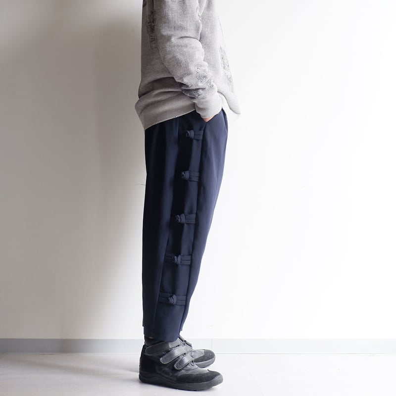 youmolaugh(ユーモラフ)/モンゴルタックパンツ/NAVY | TORTOISE