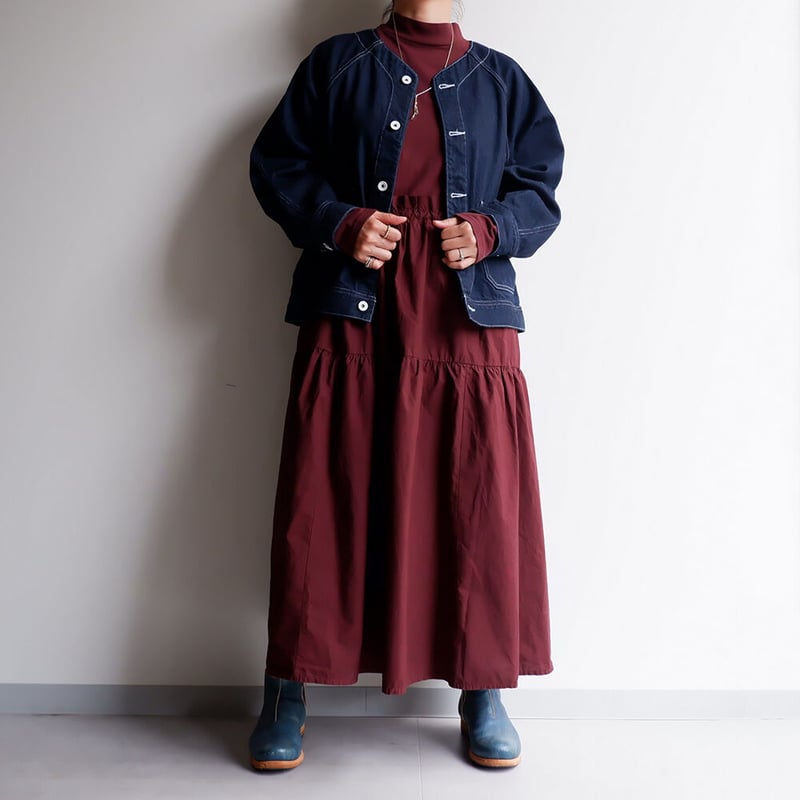 ARTE POVERA ノーカラー デニムジャケット ARTE POVERA アルテポー