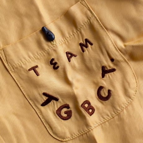 TIGRE BROCANTE (ティグルブロカンテ)/teamTIGREボーリングシャツ/Mustard