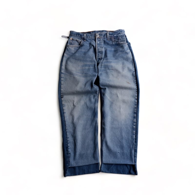 SUNNY SIDE UP(サニーサイドアップ)/Remake 06 2for1 denim SUNNY SIDE UP(サニーサイドアップ)/Remake 06 2for1 denim