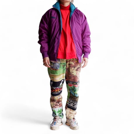 【OLD/VINTAGE】Columbia(コロンビア)/Reversible nylon blouson/used