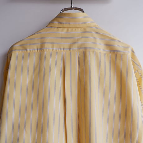 weac.（ウィーク）/OLD BROOKS B.D SHIRTS/YELLOW STRIPE