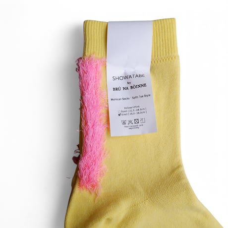 BRU NA BOINNE×SHOWATANABE/ Mohikan Socks Split Toe