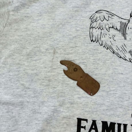 【From USA】90s old/vintage 「FALCON」 Print Tee / used / 古着