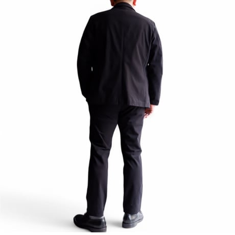 Jackman(ジャックマン）/Stretch Jacket/07:Black