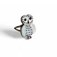 ZUNI(ズニ) /Indian jewelry "OWL RING" /Reginda kallestewa