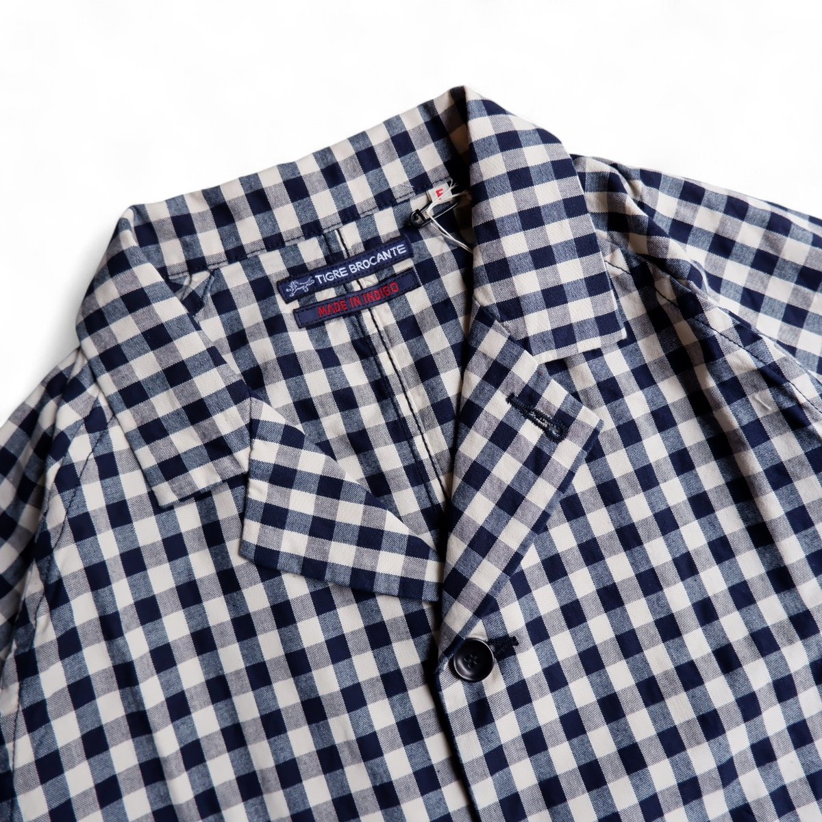 TIGRE BROCANTE (ティグルブロカンテ)/ Indigoギンガムチェック