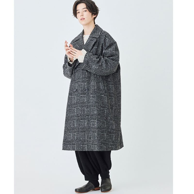 UNIVERSAL TISSU （ユニバーサルティシュ）/ウールグレンチェック