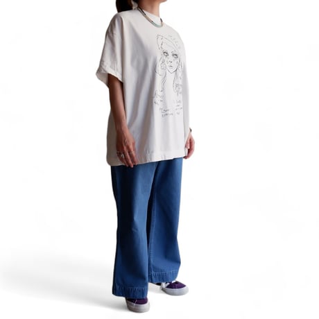 TIGRE BROCANTE (ティグルブロカンテ)/Flower Lady Massive T/White