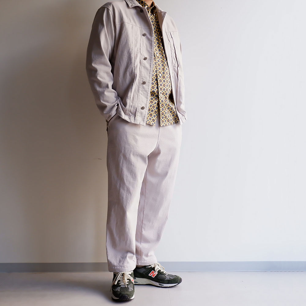 Jackman(ジャックマン）/Dotsume Umps Jacket/Uni silver 