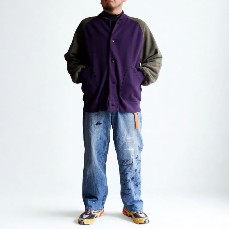 TIGRE BROCANTE (ティグルブロカンテ)/30/7裏毛 ベースボール