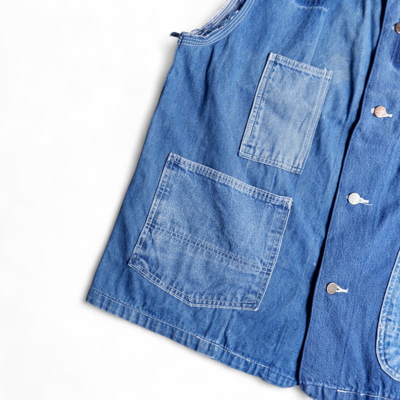 ジャケット・アウター MADE by sunny side up Re Coverall Vest MADE by sunny side up(サニーサイドアップ)/Re Coverall Ve