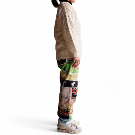 【OLD/VINTAGE】Old Fisherman sweater/natural-7