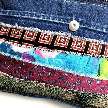 mastrkey(マスターキー)×tortoise 別注/ ボディバッグ　Vintage Denim(8)