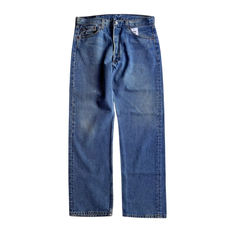 美品【USA製】 Levi's501 90’s ジーンズ OLD/VINTAGE】90s USA製 /Levi's501 Blue denim /W