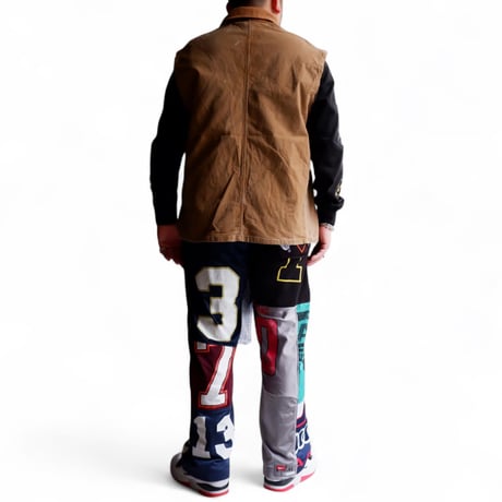 MADE by sunny side up(サニーサイドアップ)/Re Coverall Vest /Duck