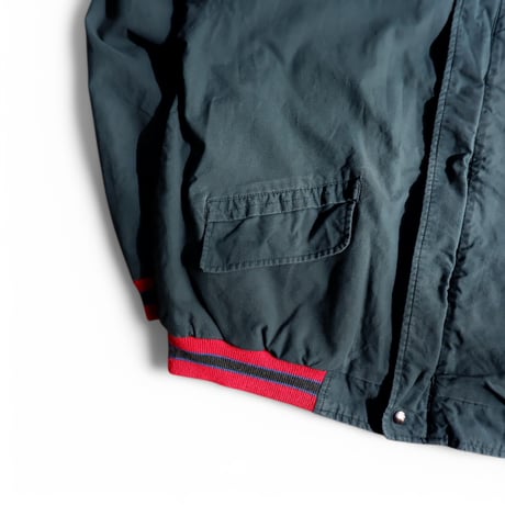 【OLD/VINTAGE】From Euro cotton blouson/used/Green