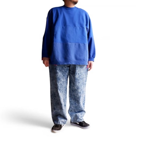 GUNG HO(ガンホー)/DENUM BAGGY PANTS/BLUE CHEMICAL