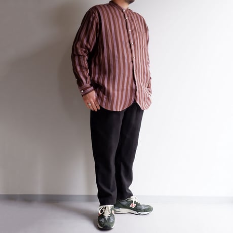 weac.（ウィーク）/BIGMAN shirt/brown