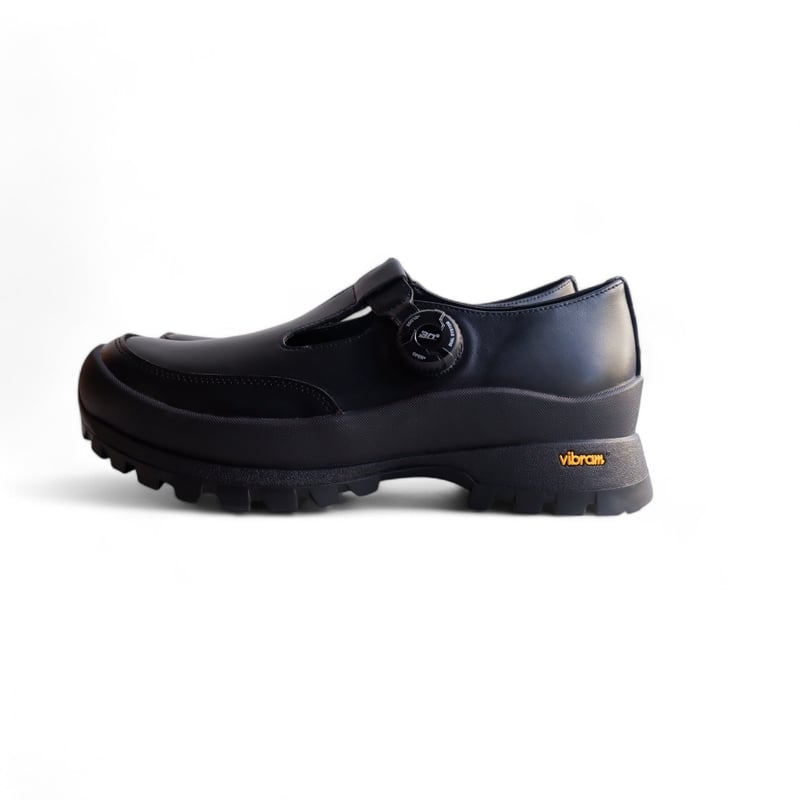 molle shoes(モールシューズ)/撥水カウレザー/Tストラップ