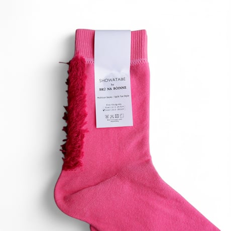BRU NA BOINNE×SHOWATANABE/ Mohikan Socks Split Toe
