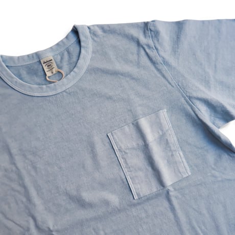Jackman(ジャックマン）/Pocket T-Shirt/ピグメントポケットTシャツ/373:Fade Saxe