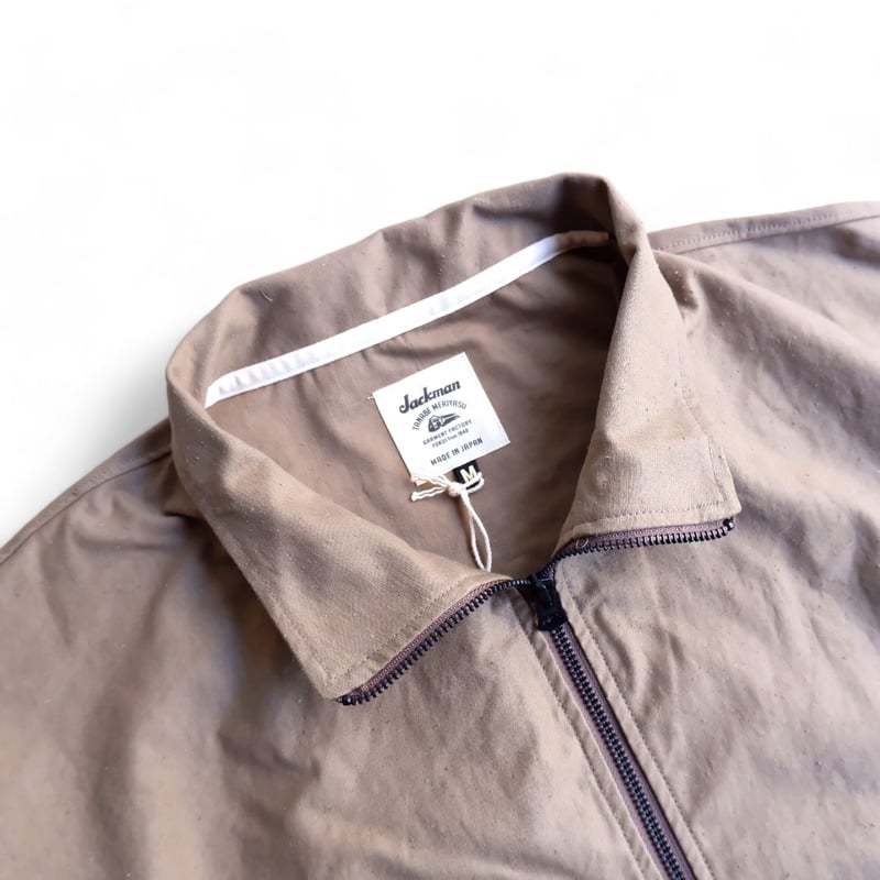 Jackman(ジャックマン）/Back Nep Bullpen Jacket/38-Sepi