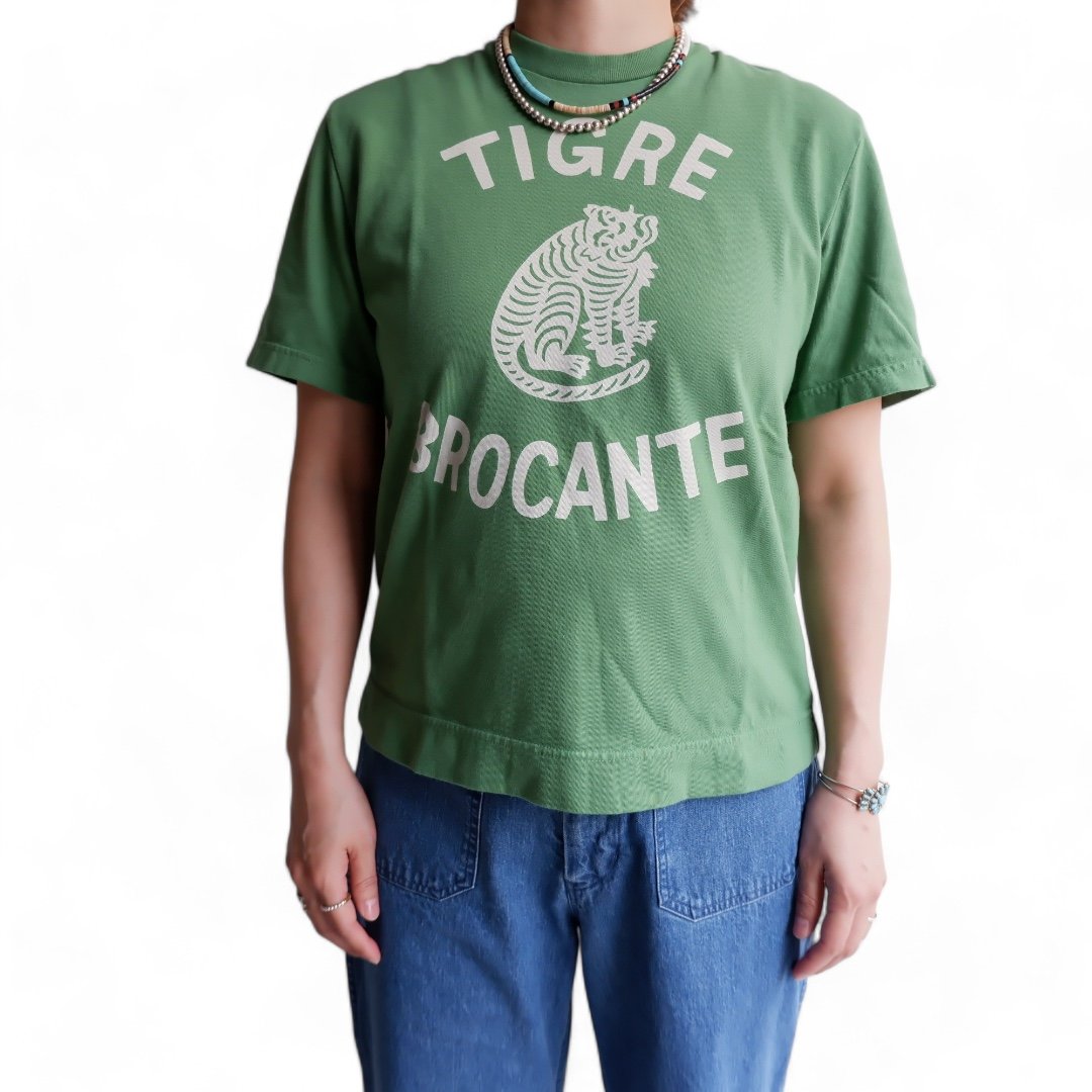 TIGRE BROCANTE (ティグルブロカンテ)/Stencil TIGRE 半袖Tシャツ