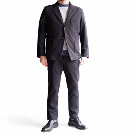 Jackman(ジャックマン） /Stretch Trousers/07:Black